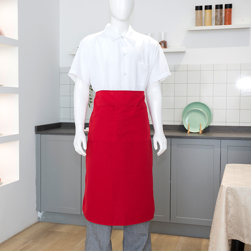 29*34 'Pocketless Long Half Waist forklæde