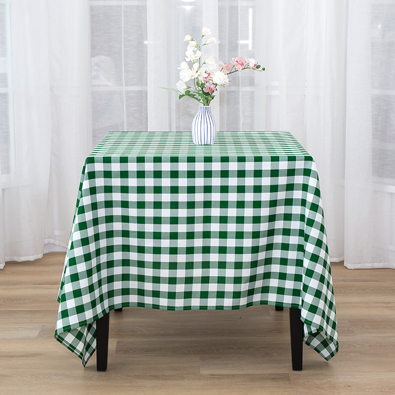 70x70 '' Picnic Party Rectangle Plaid Woven dughloths