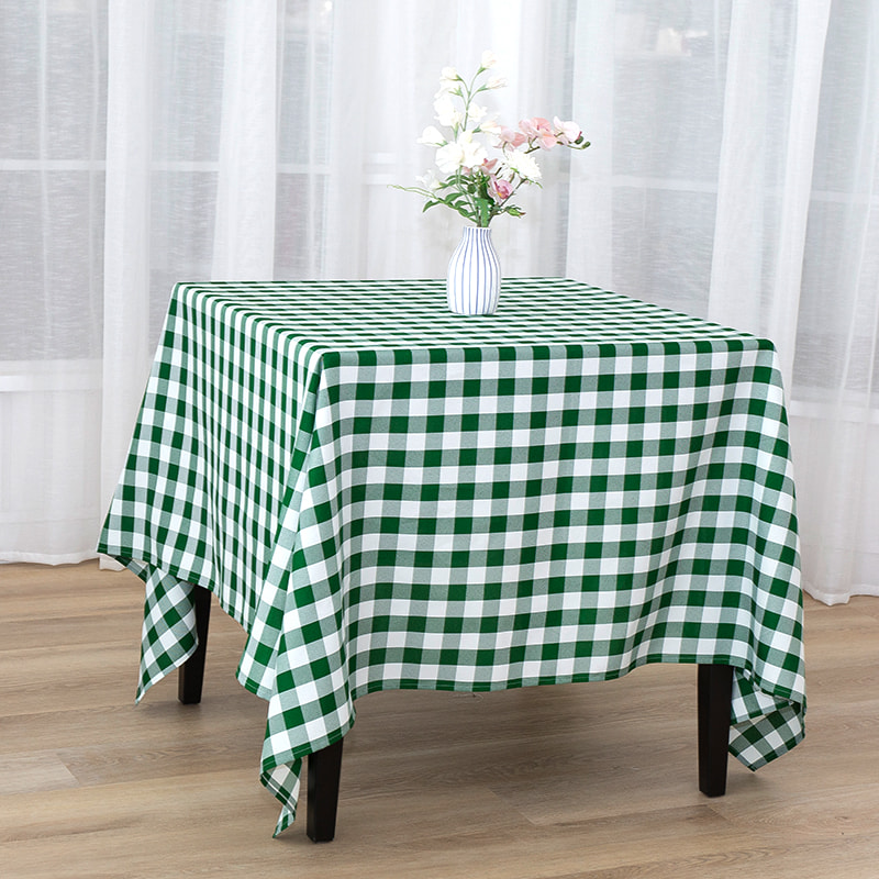 70x70 '' Picnic Party Rectangle Plaid Woven dughloths