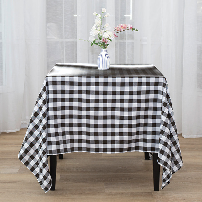 70x70 '' Picnic Party Rectangle Plaid Woven dughloths