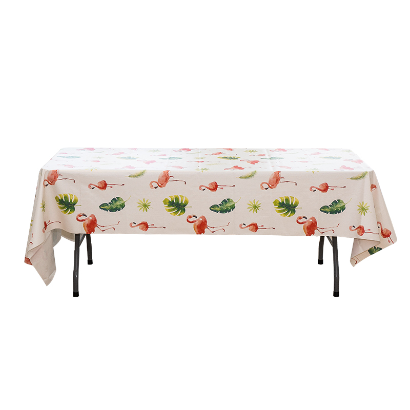 54x108 '' Vandtæt og oliebestandigt PVC -dug med julemønster