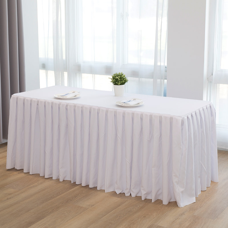 200 gram tungt skudgarn solid farve ruffled bord nederdel