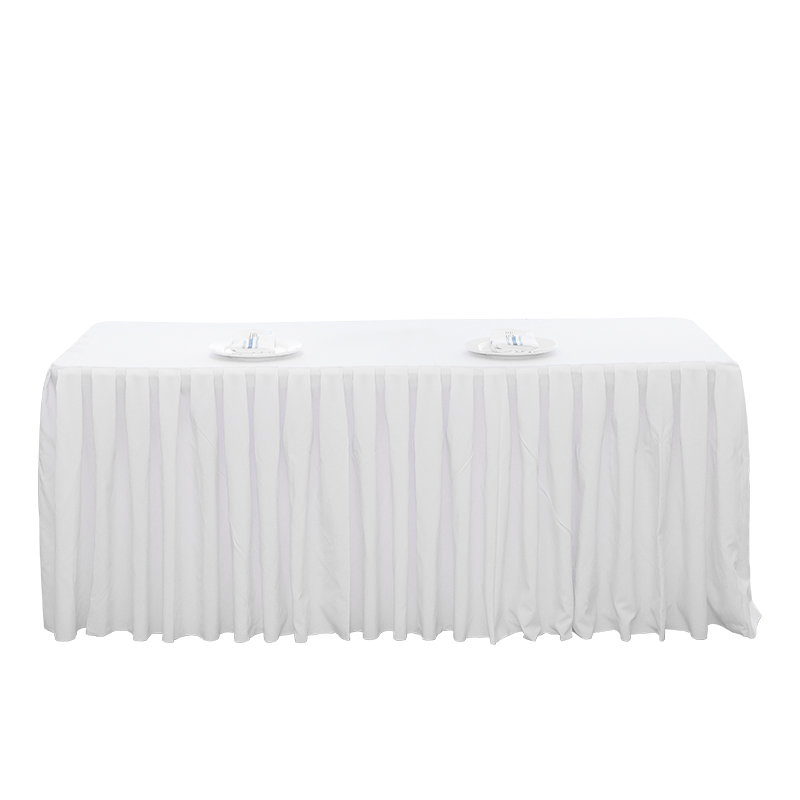 200 gram tungt skudgarn solid farve ruffled bord nederdel