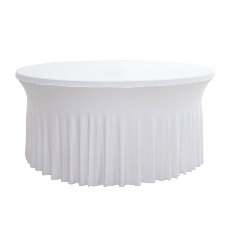 Stretch nederdel Round Table Set 5ft