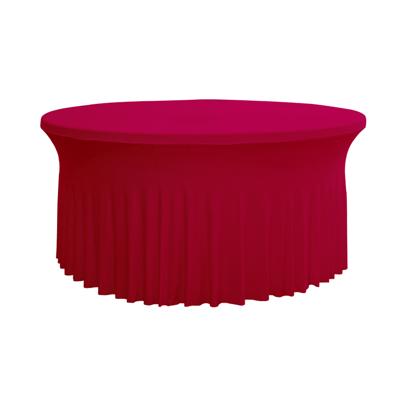Stretch nederdel Round Table Set 5ft