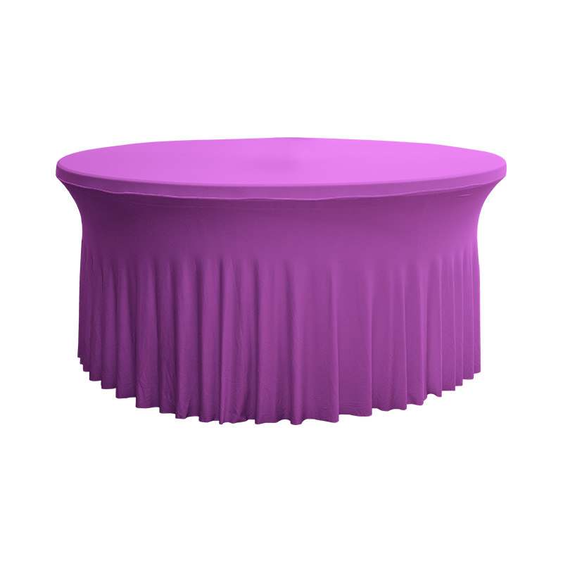 Stretch nederdel Round Table Set 5ft