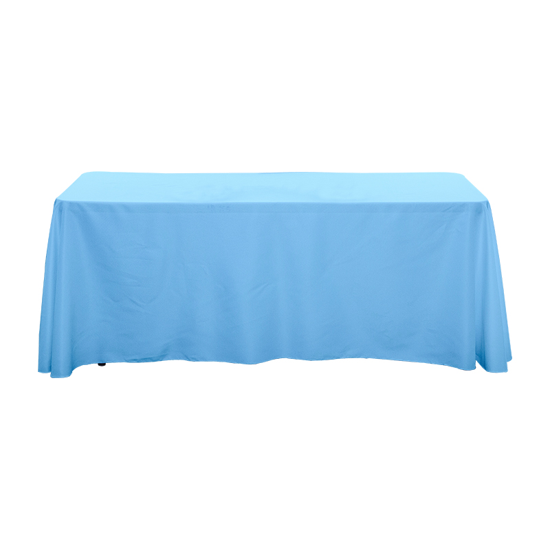 90x132 '' spundet polyester solid farve bryllup banket duge