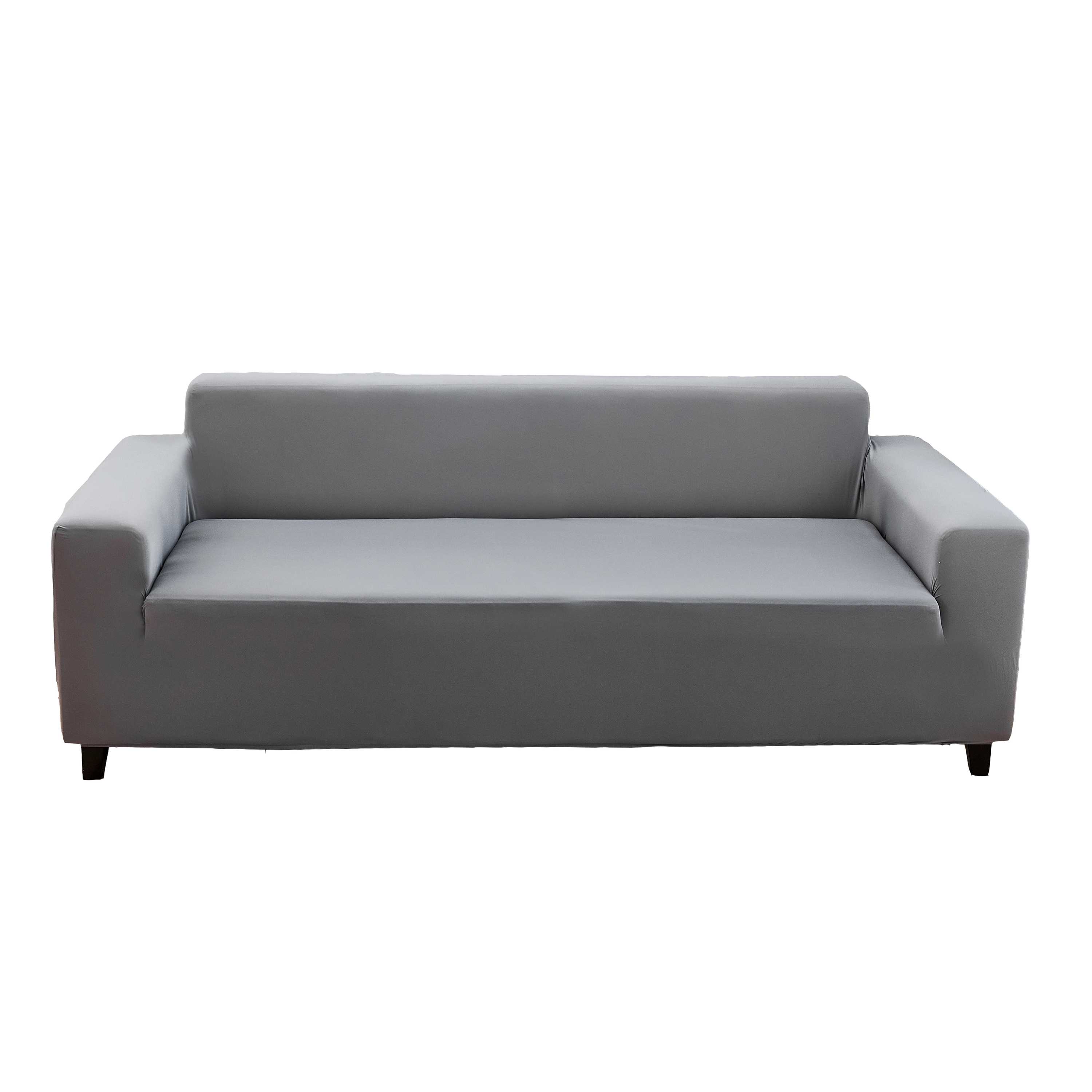 Mikrofiber polyester grå elastisk sofa -dækning